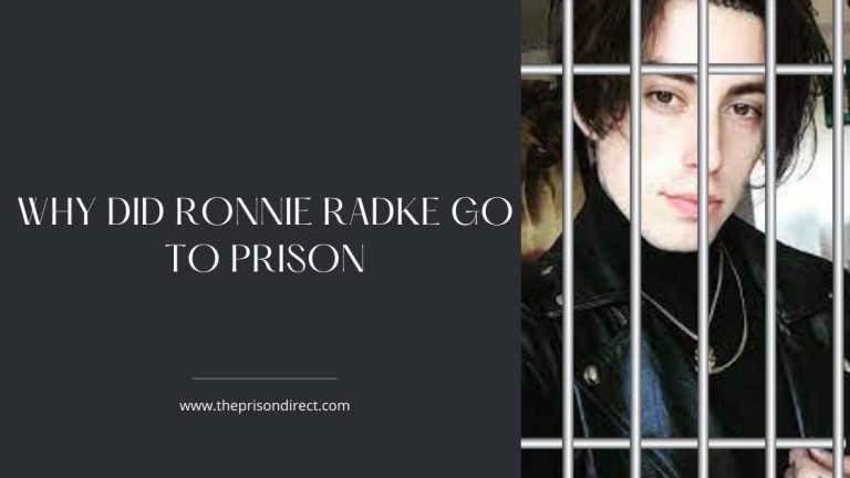 Why Did Ronnie Radke Go to Prison