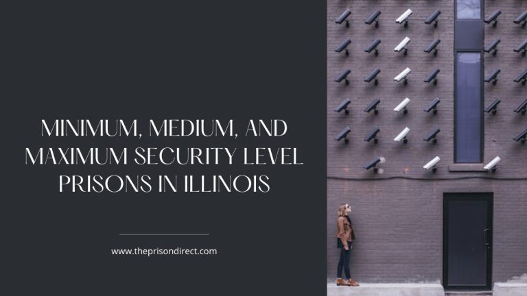 Minimum, Medium, and Maximum Security Level Prisons in Illinois