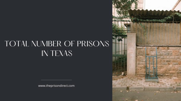 Total Number of Prisons in Texas