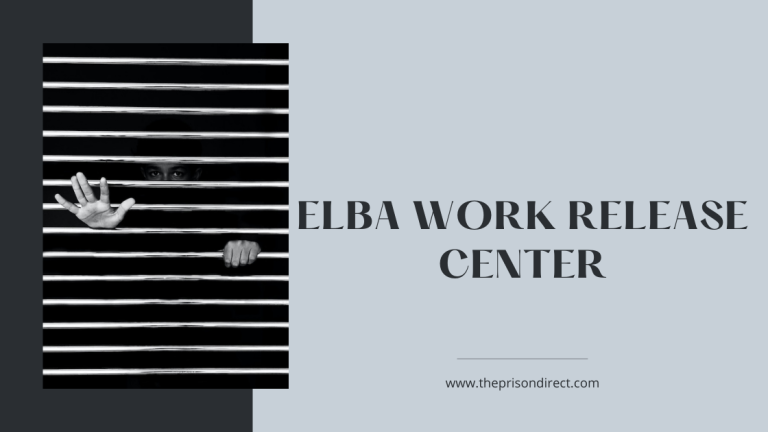 Elba Work Release Center: Providing Opportunities for Successful Reentry