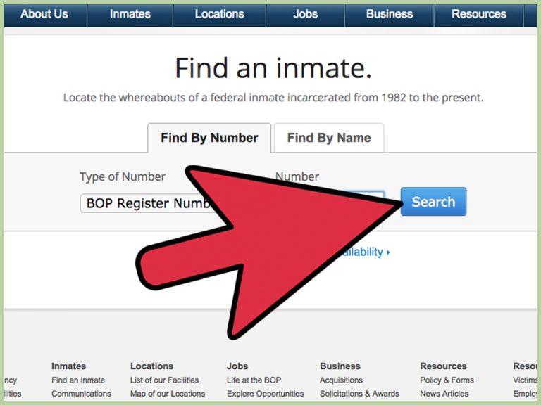 How to Find an Inmate ID Number